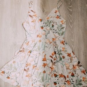 Floral dress dry goods